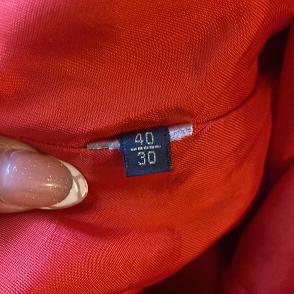 Massimo Dutti red orange skirt - Picture 7 of 8